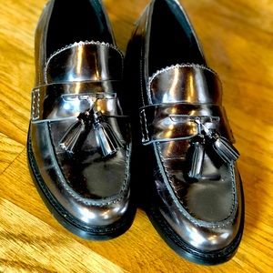 Coach Tassel Loafers. Pewter size 8.5
